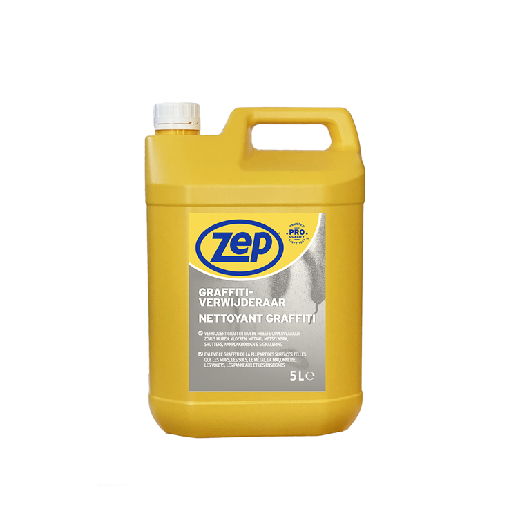 Zep 1070025 - dissolvant de graffitis 5l | 4 pièces