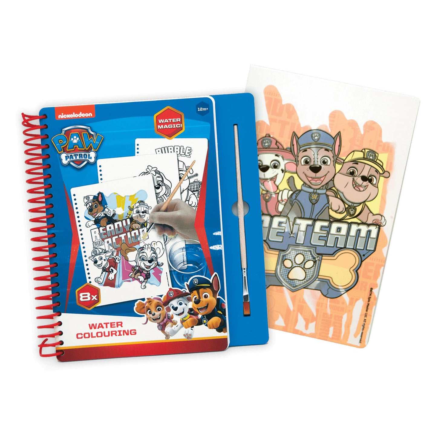 PAW PATROL Water Coloring Book