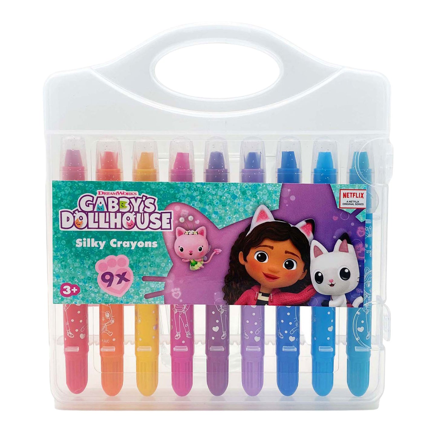 Crayons de couleur gel soyeux Gabby's Dollhouse