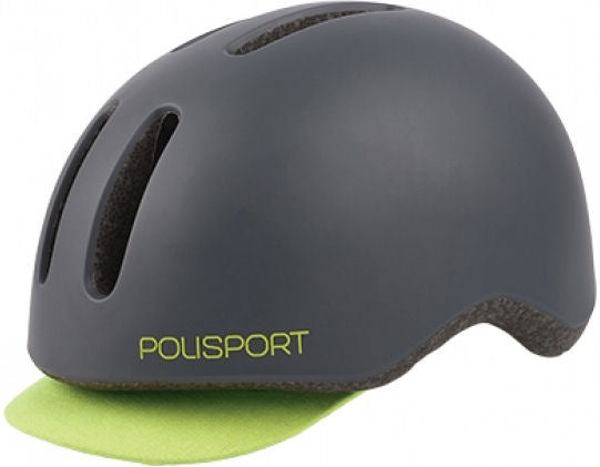 Casque Polisport Nettoyage Matt Grey Fluo Yellow L 58-61CM