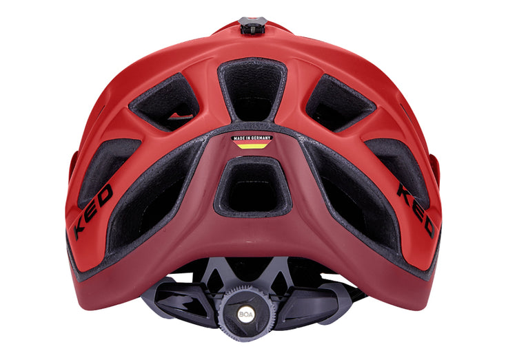 Casque à vélo Ked Trailon L (56-62 cm) - Merlot Matt