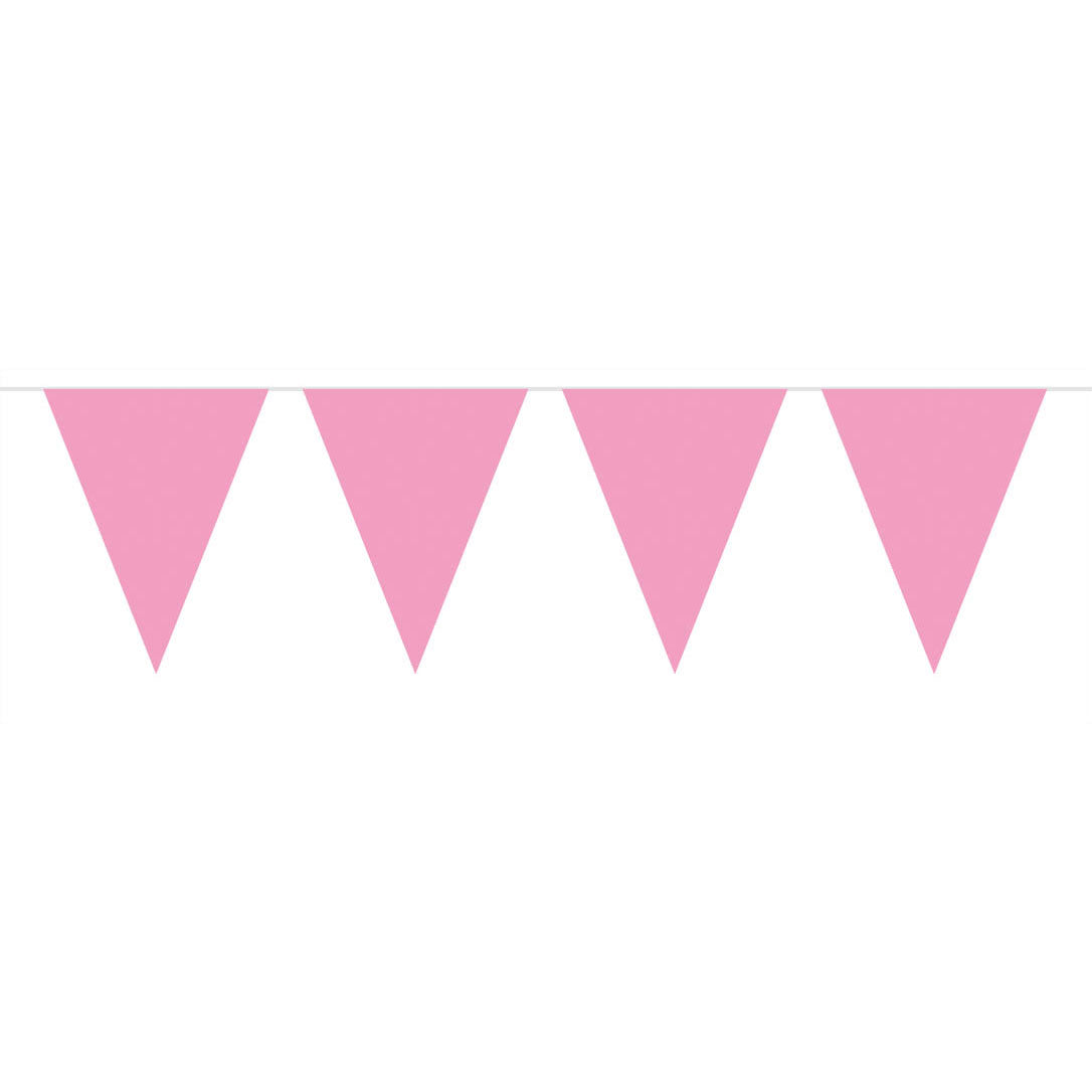 Ligne de drapeau xl rose, 10mtr.