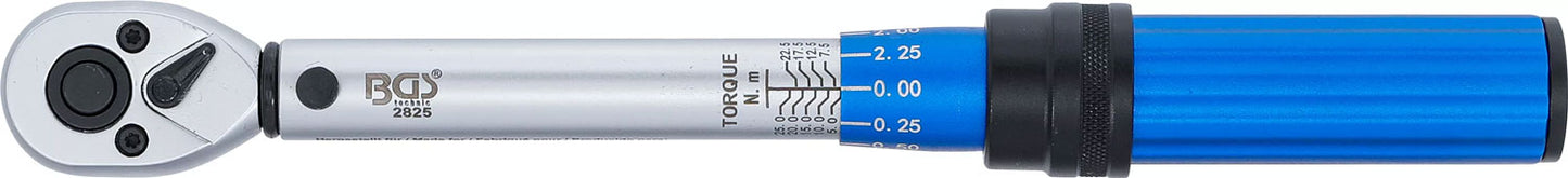 Clé dynamométrique technique BGS 1 4 5-25 nm