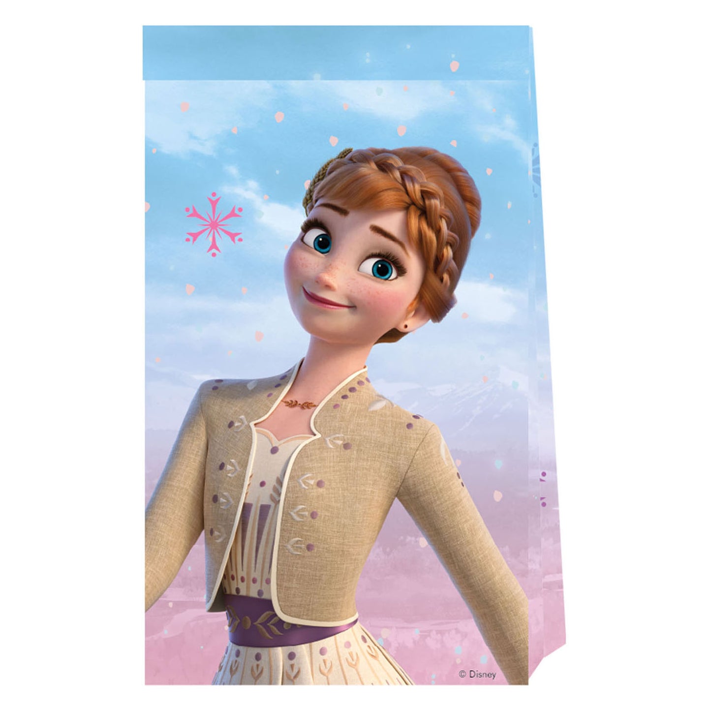 Sacs de fête en papier Globos FSC Frozen 2 Wind Spirit, 4st.