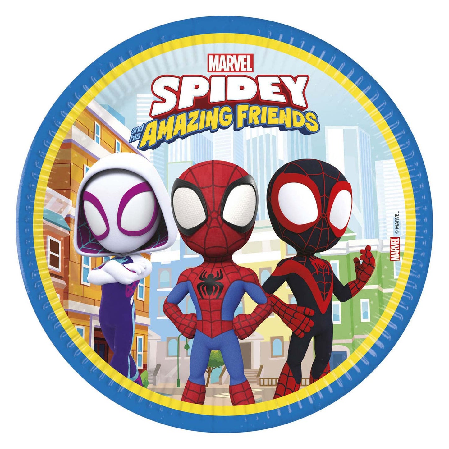 Plaques en papier fsc spidey, 8e.