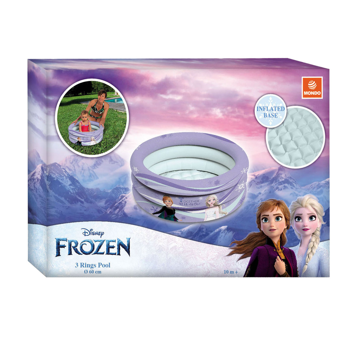 Piscine Mondo Frozen 3 rings, 60 cm