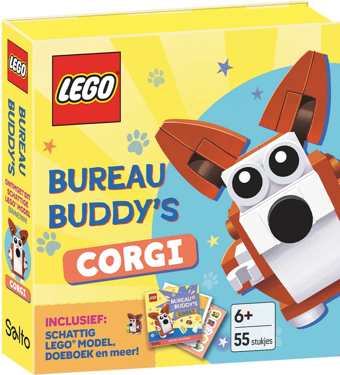Le corgi du copain de bureau lego ballon