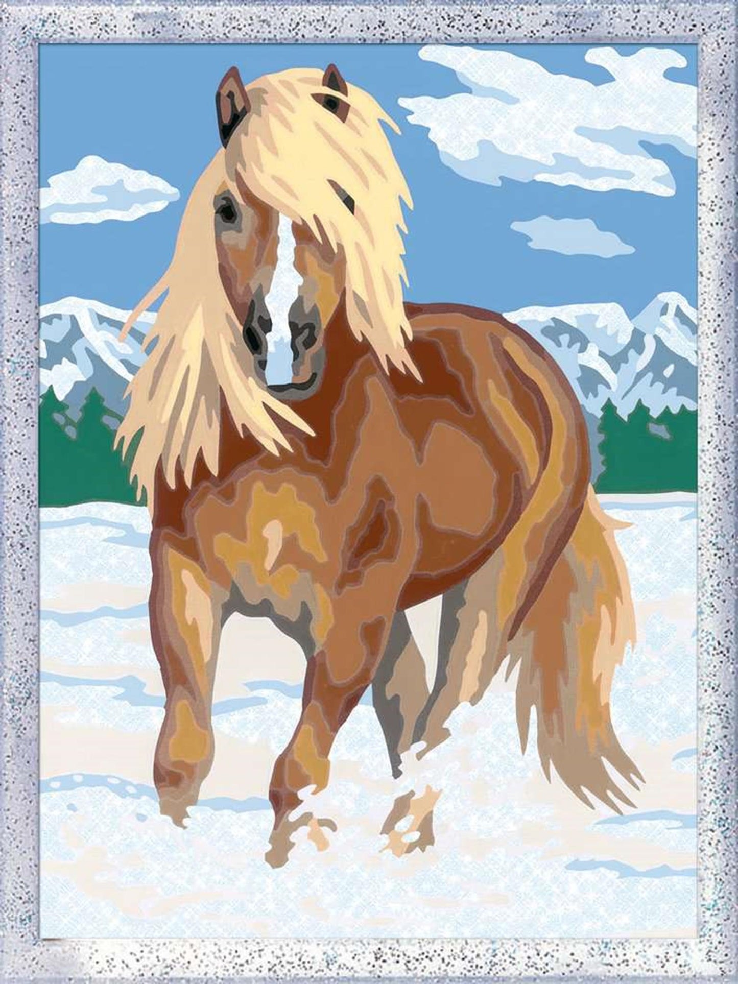 Ravensburger Creart Painting by Number het koninklijke cheval