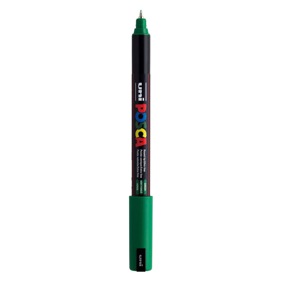 Marqueur Posca Uni-Posca, AFM PC-1MR, épaisseur de ligne 0,7 mm, extra-fin, vert, 1 pièce
