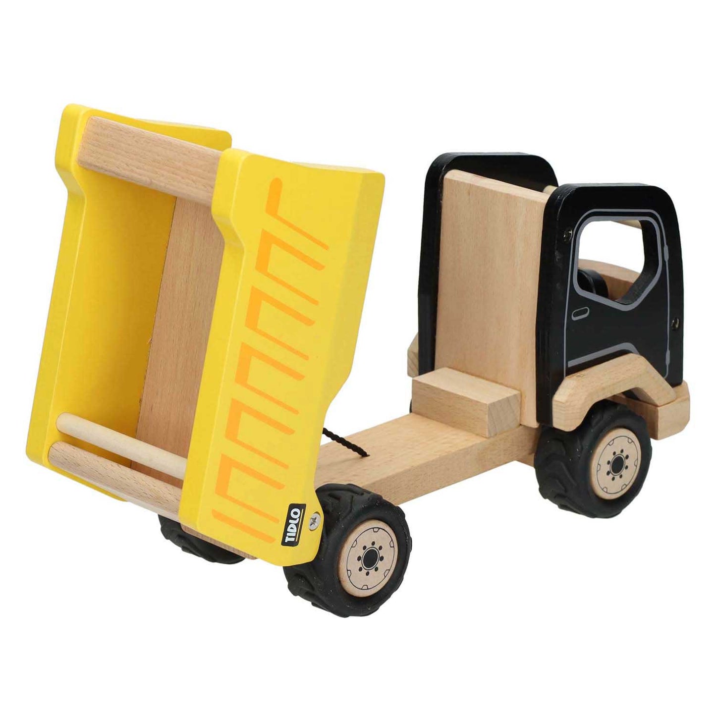 Camion inclinable en bois tidlo