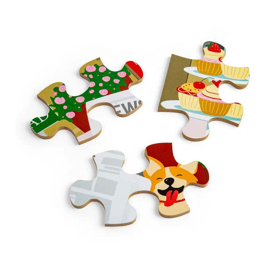 Bigjigs Puzzle en bois de London City, 48e.