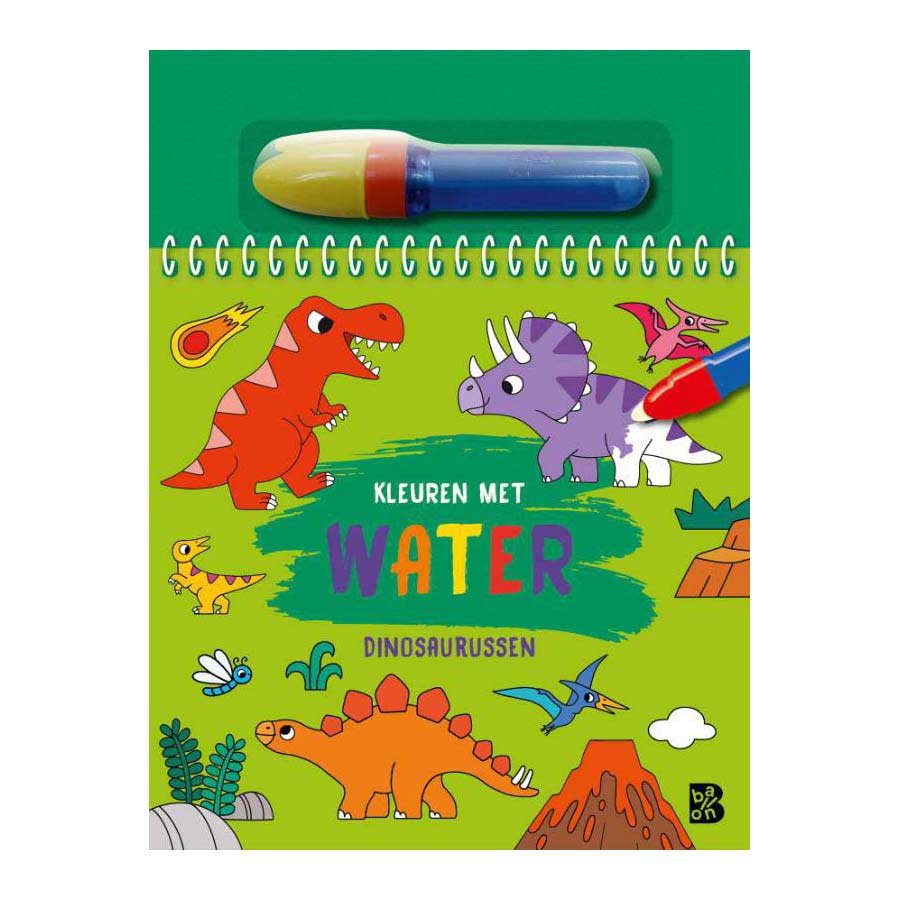 Standard maison d'édition coloriage à l'eau - dinosaures
