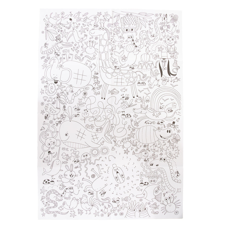 Gagne la nappe de mégagroot holland pour colorer, 98x68cm