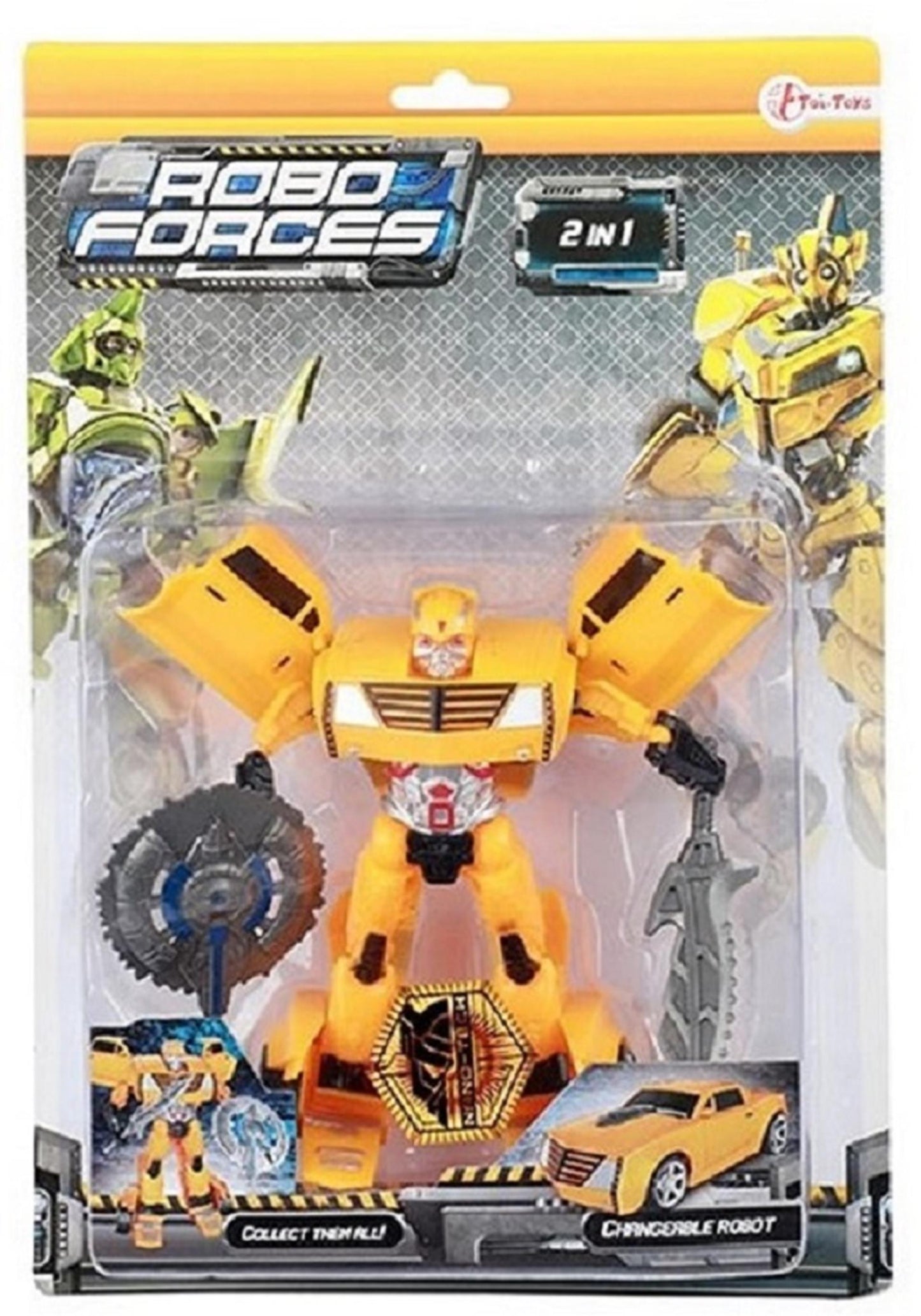Toi-toys toi jouets changeant robot voiture camion