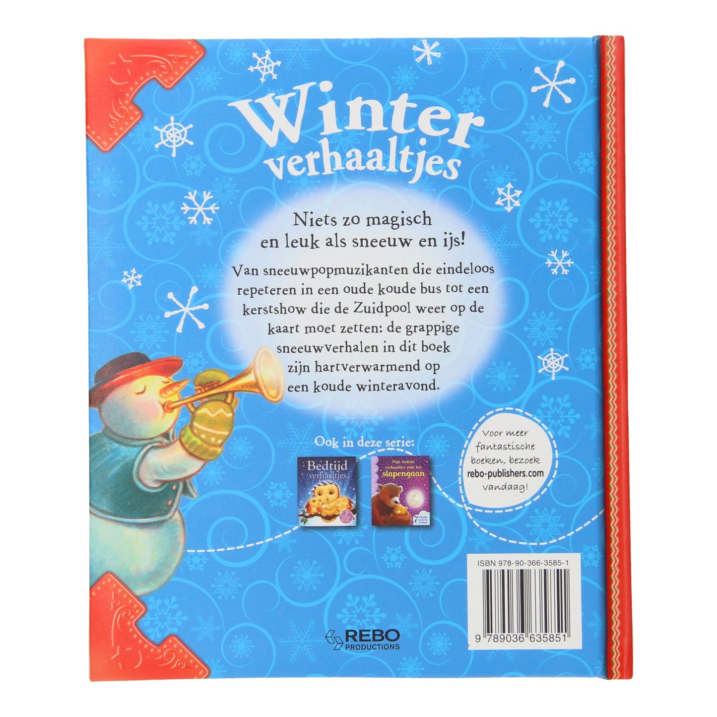 REBO Productions Winter Stories Reading Livre