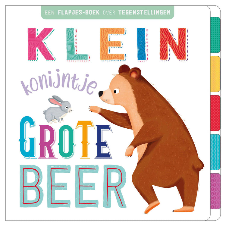 Rebo Publishers Flapjesboek Contradictions Klein Konijntje, Big Bear