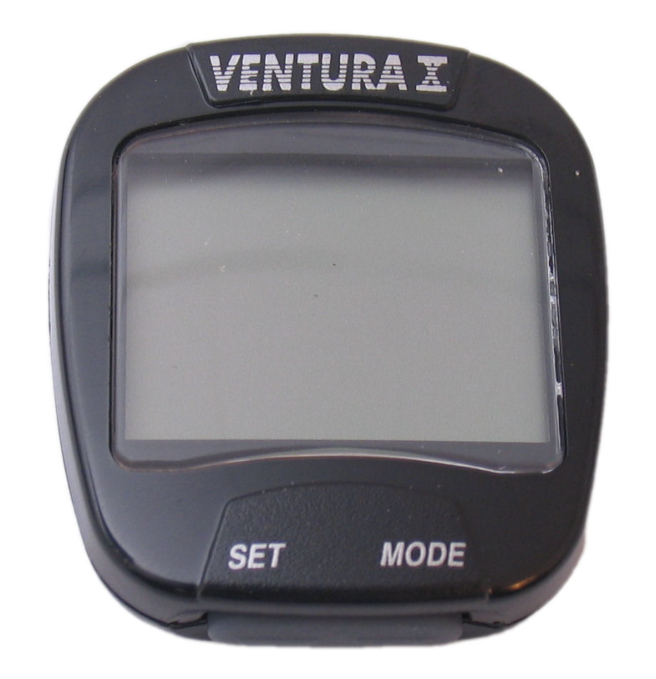 Compteur de vélo Ventura X 10 fonctions - noir