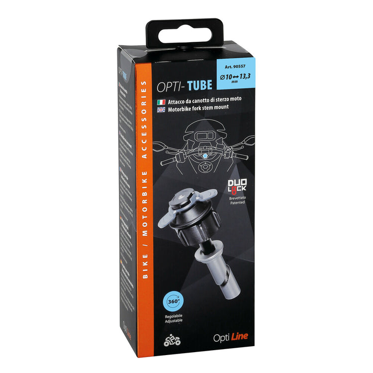 Confirmation du tube de direction de Lampa Opti pour les motos Ø13.5-14.7 mm