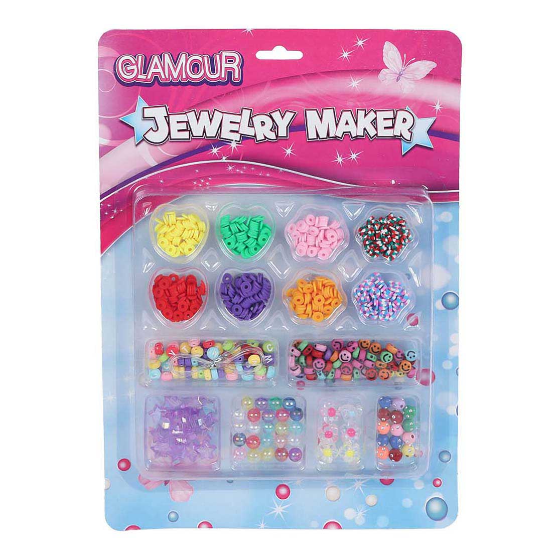 Perle glamour sertie de fil