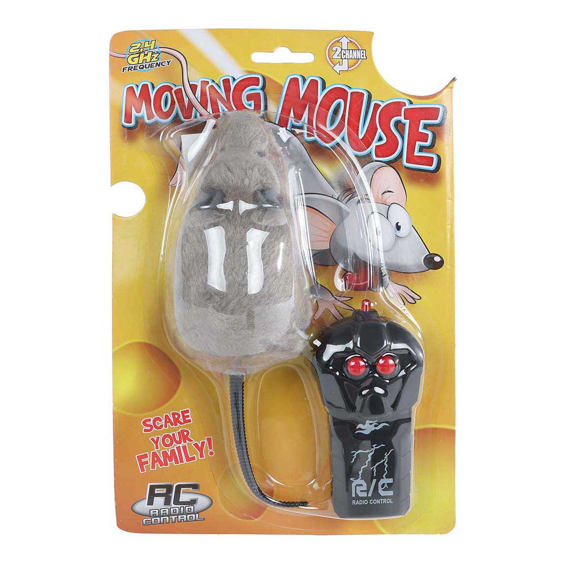Souris RC avec télécommande, 15 cm