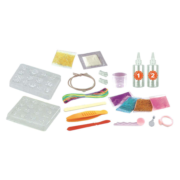 Fabriquer des bijoux glamour à partir de gel de cristal