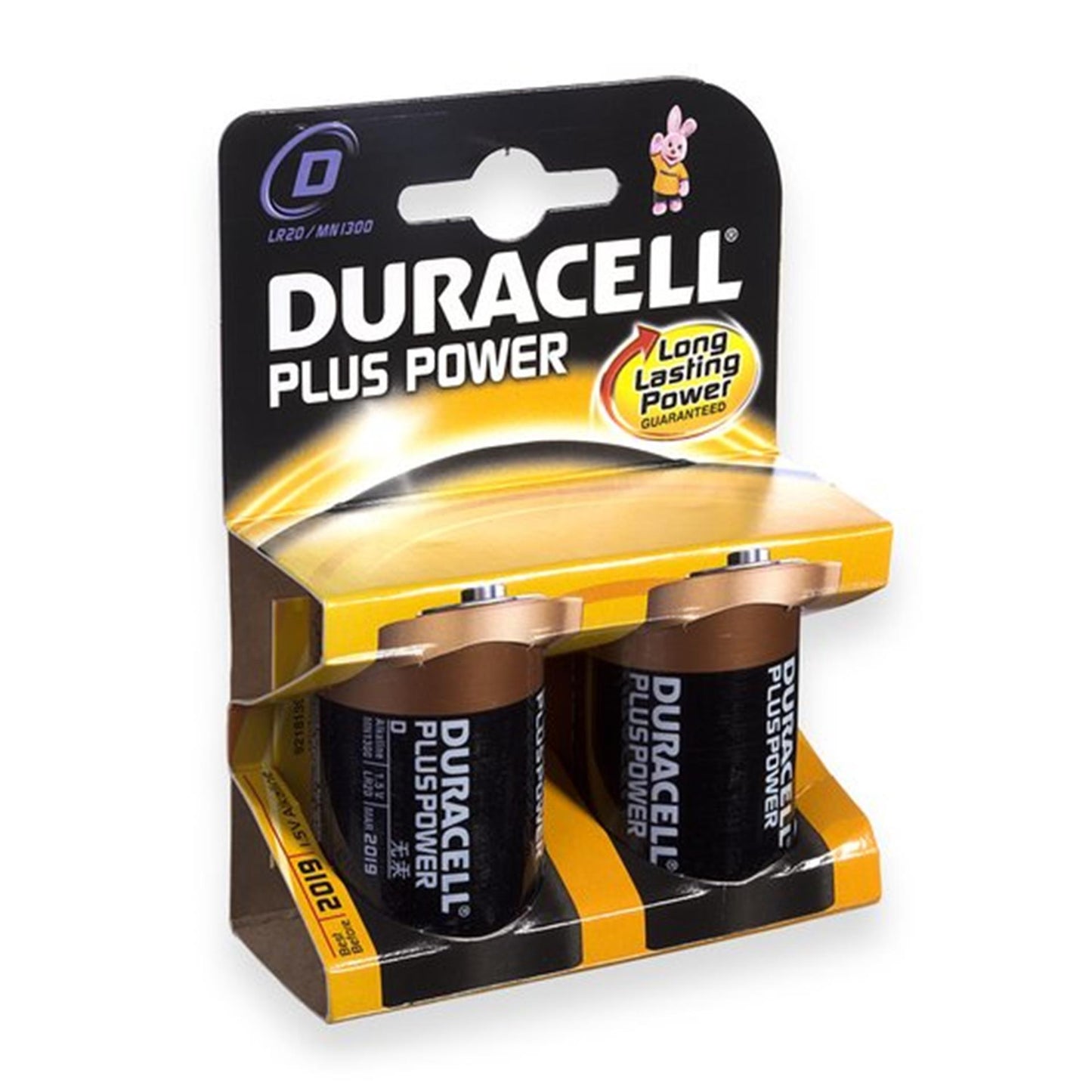 Piles Duracell plus r20 d 1,5v