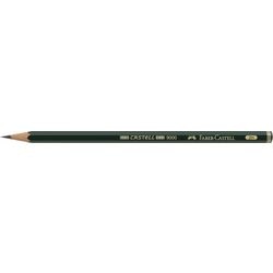 Crayon vert Faber-Castell 9000 HB
