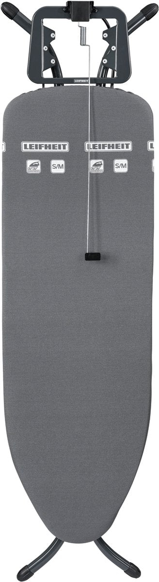 Leifheit planche à repasser air board m - compact plus - 120 x 38 - noir