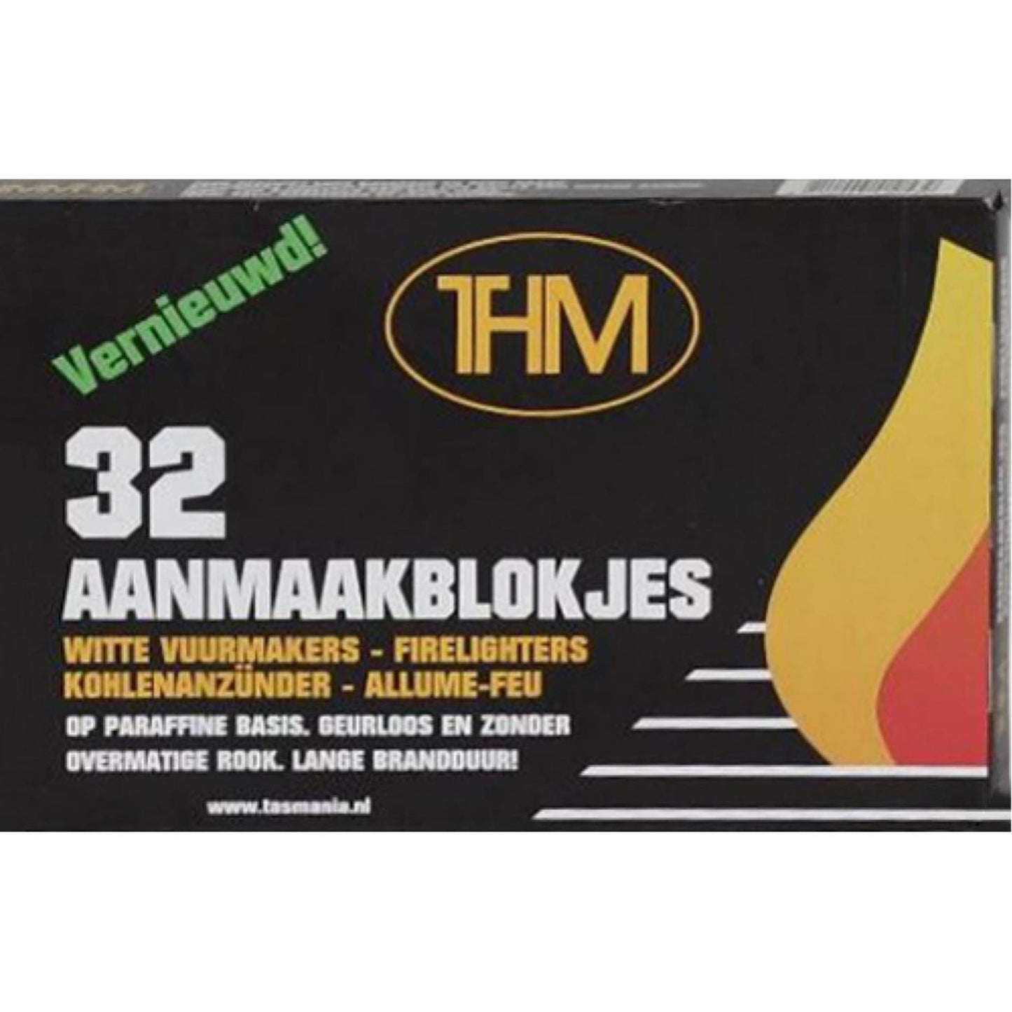 Allume-feu Thm blanc pack de 32 pcs