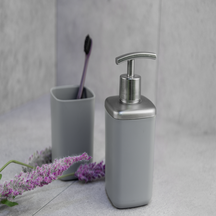 Wenko 1065676 - distributeur de savon barc.anthracite | 1 pièce