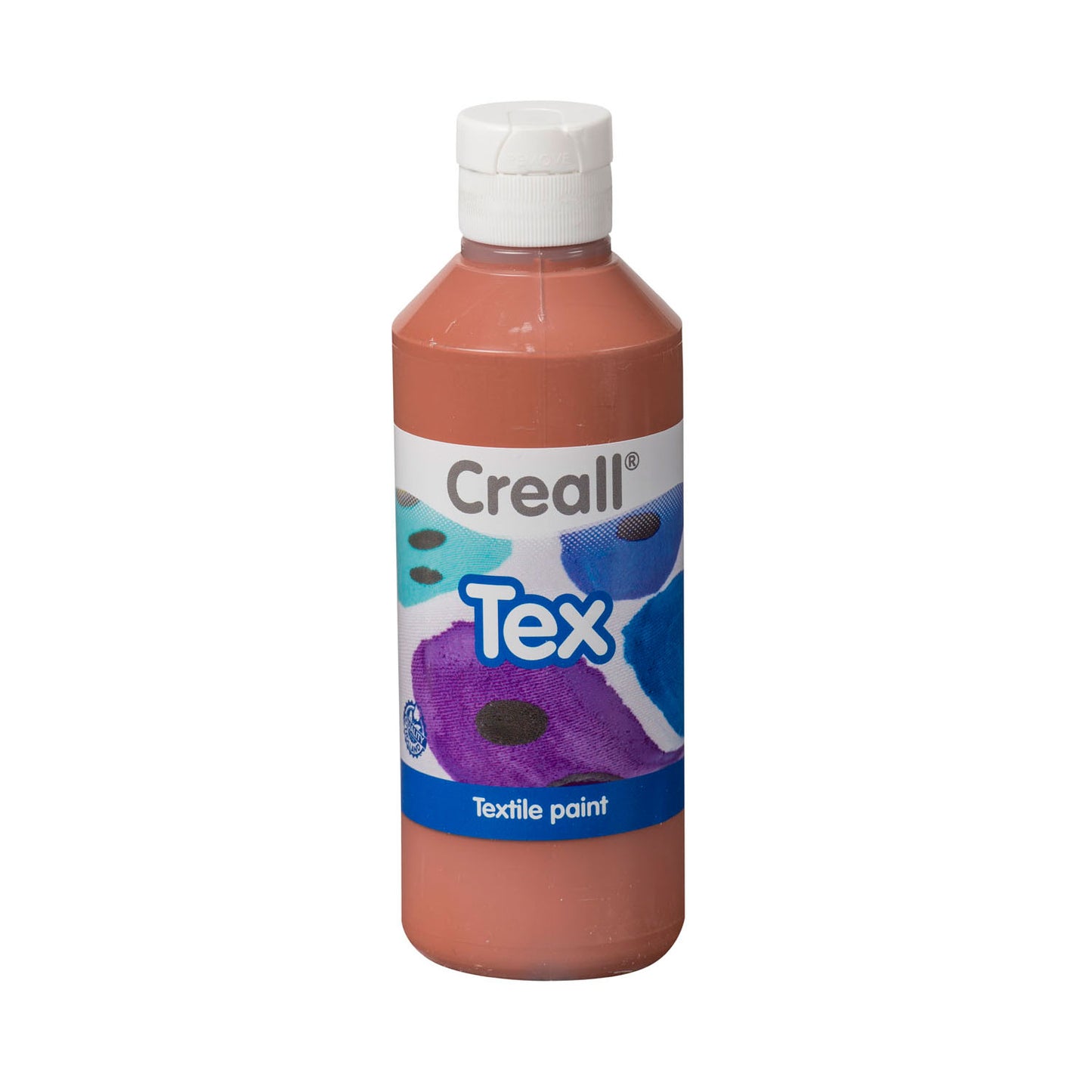 Peinture textile creall marron, 250 ml