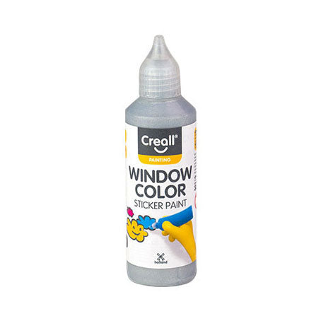 Peinture pour vitres Creall argent - 80ml