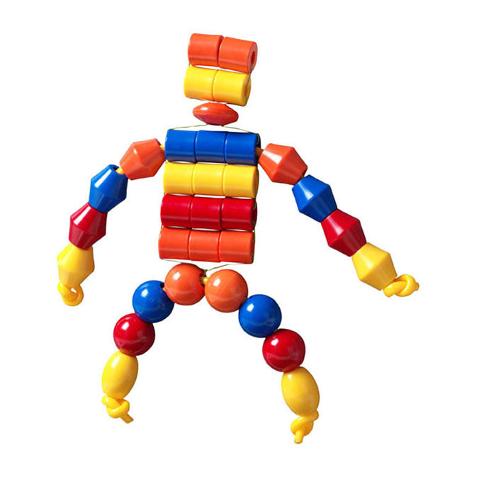 Creall super perles 7 formes 5 couleurs - 245 pcs.