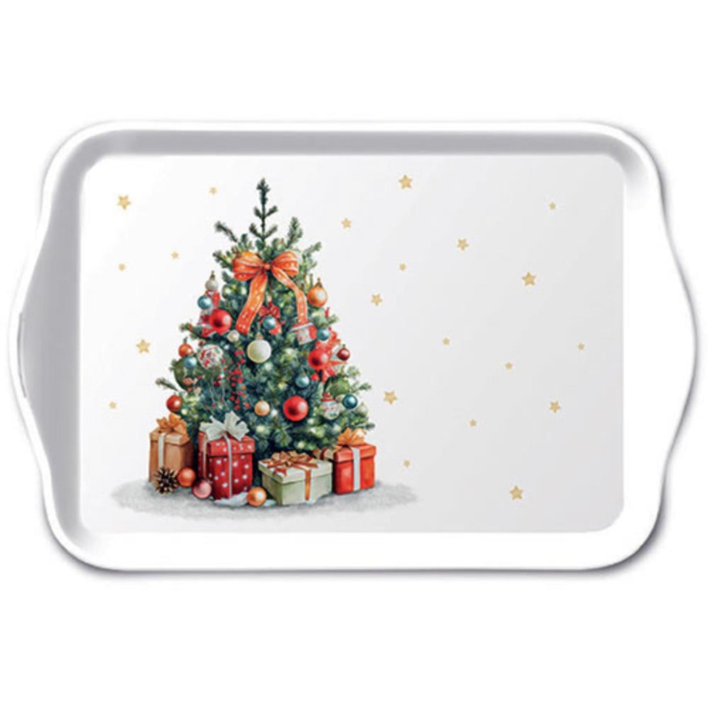 Plateau d'ambiance 13x21cm Sapin de Noël