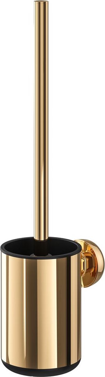 Tiger Cooper - brosse de toilette avec support - or noir poli