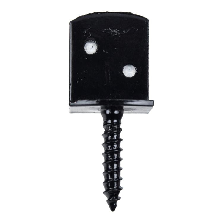 Mack 1069085 - Support d'écran tressé en L noir | 30 pièces