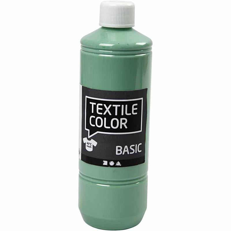 Creativ Company Textile Color Paint Zeegroen, 500 ml