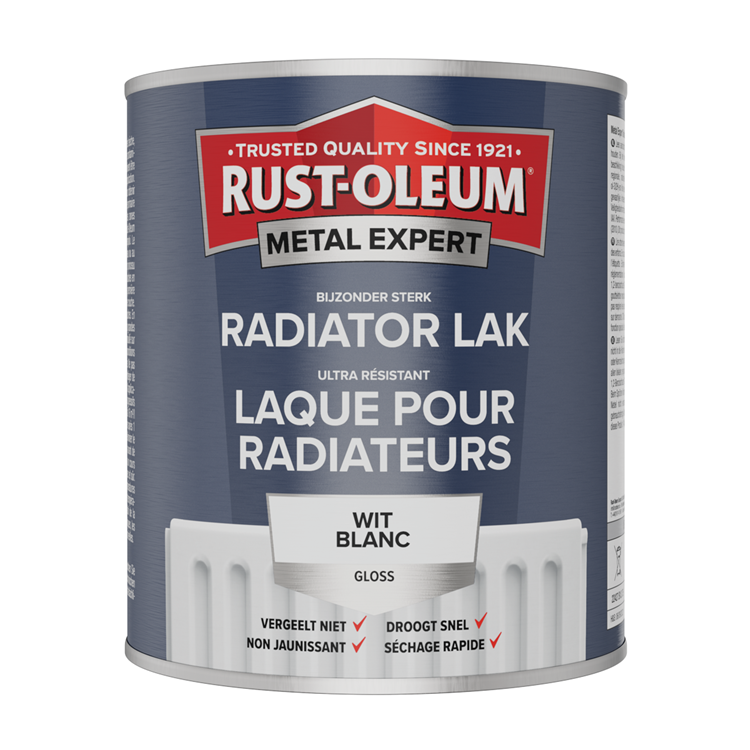 Rust-oleum 1071388 - peinture pour radiateur - hg - blanc - 750ml | 1 pièce