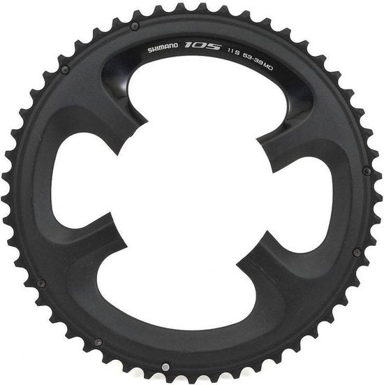 Shimano 105 11V 53T plateau Y1PH98130 FC-5800 noir
