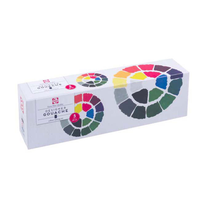 TALENS GOUACHE EXTR EXTRA BILD Set, 5x50ml flacons