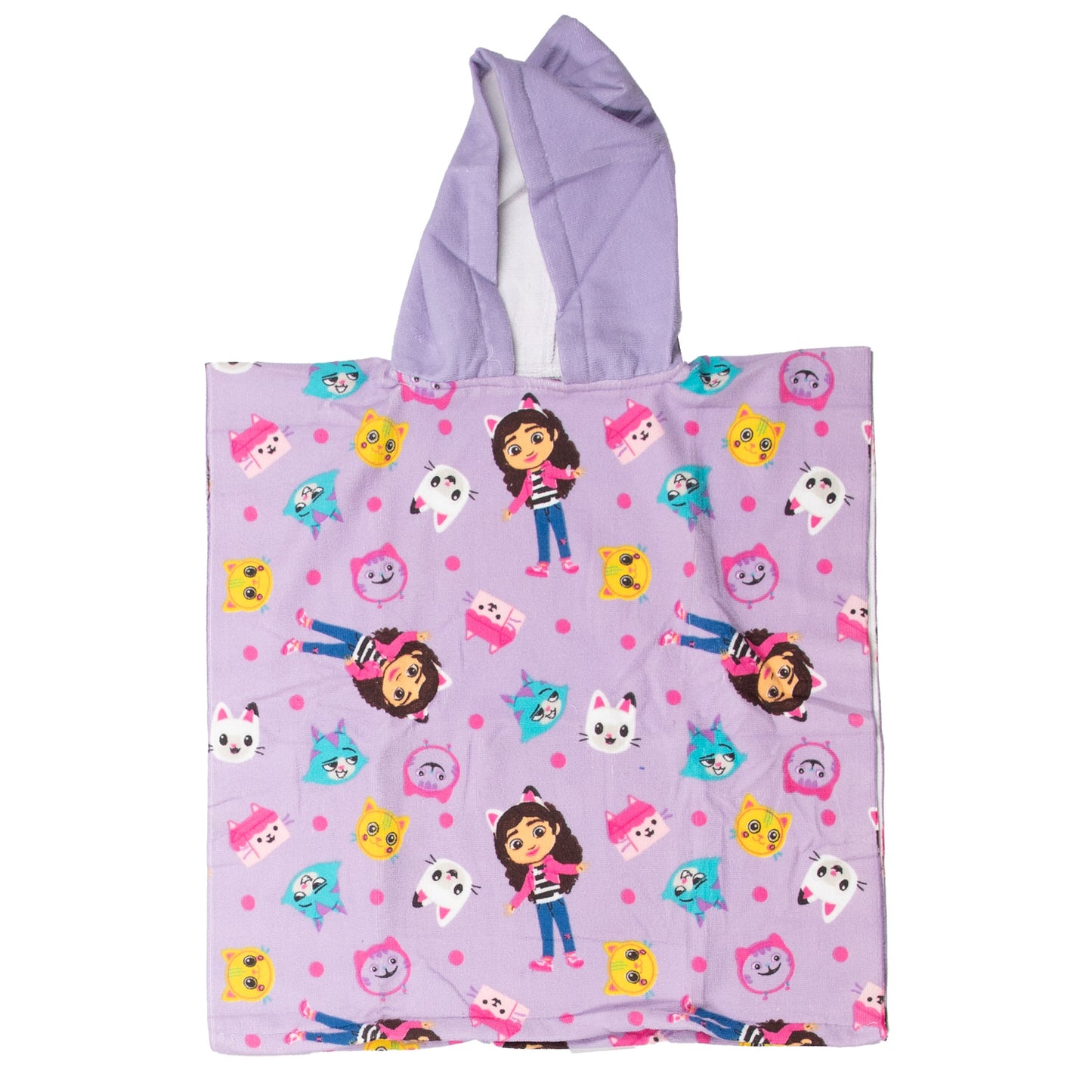 Puch serviette poncho maison de poupée de Gabby