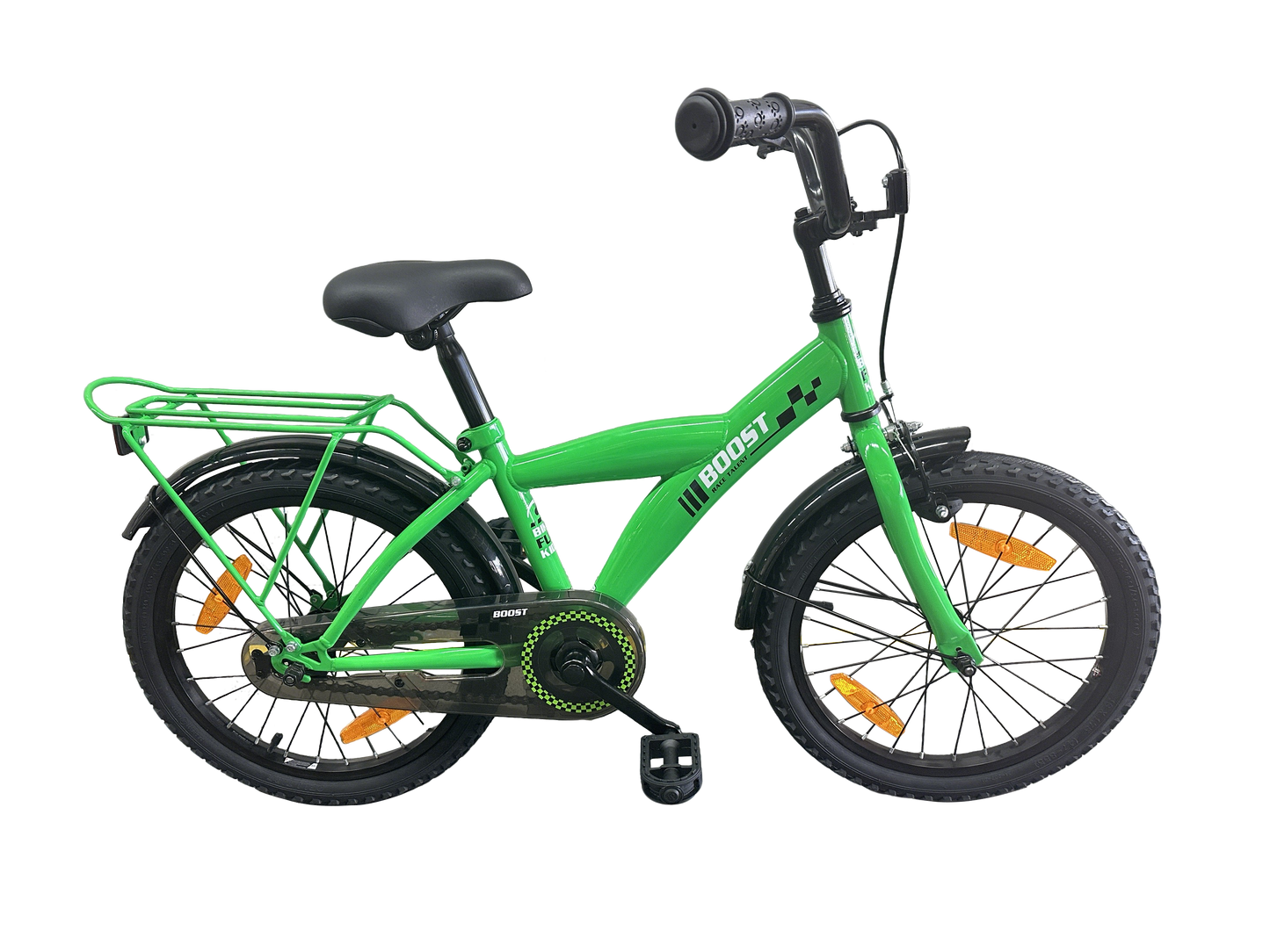 Vélo enfant Bikefun boost 18 pouces avec moyeu de frein - vert
