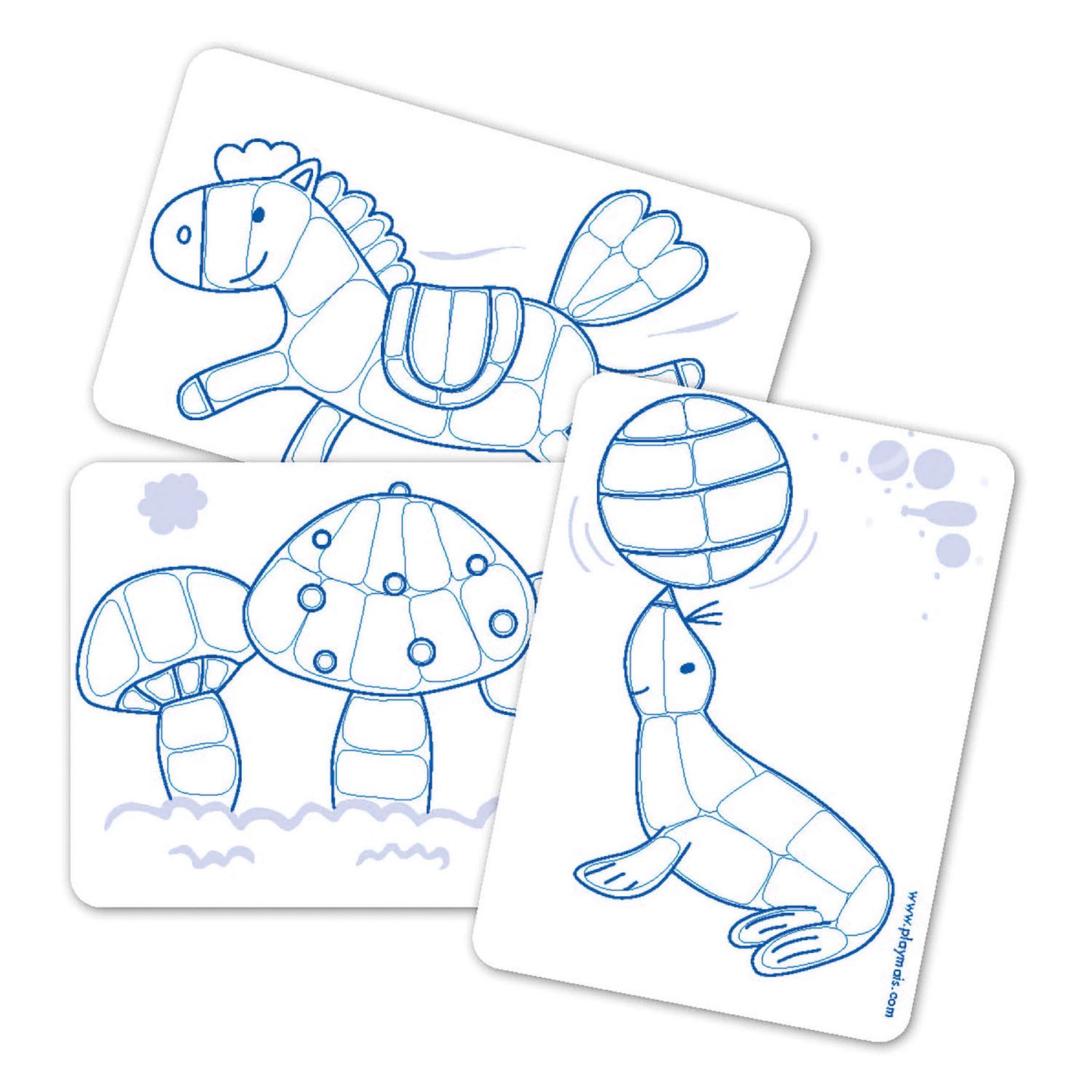 Playmais décore les cartes, 24e.