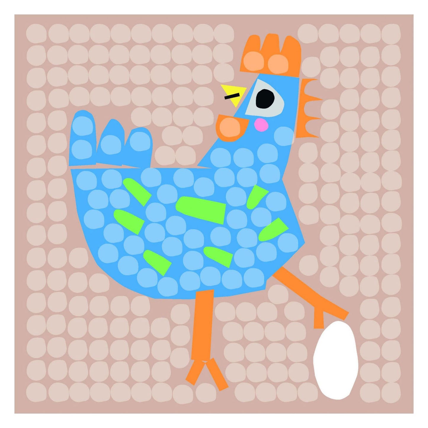 Les cartes mosaïque Playmais décorent la ferme