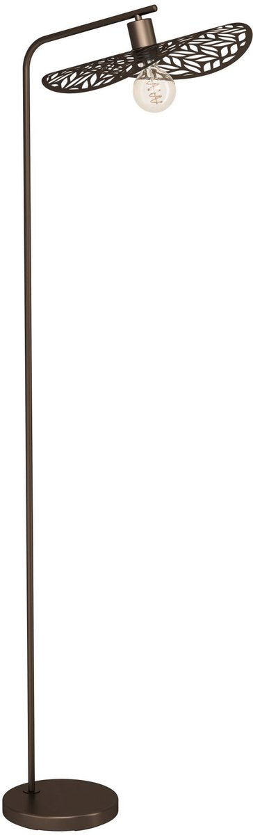 Lampadaire Eglo swaby - e27 - 159,5 cm - bronze