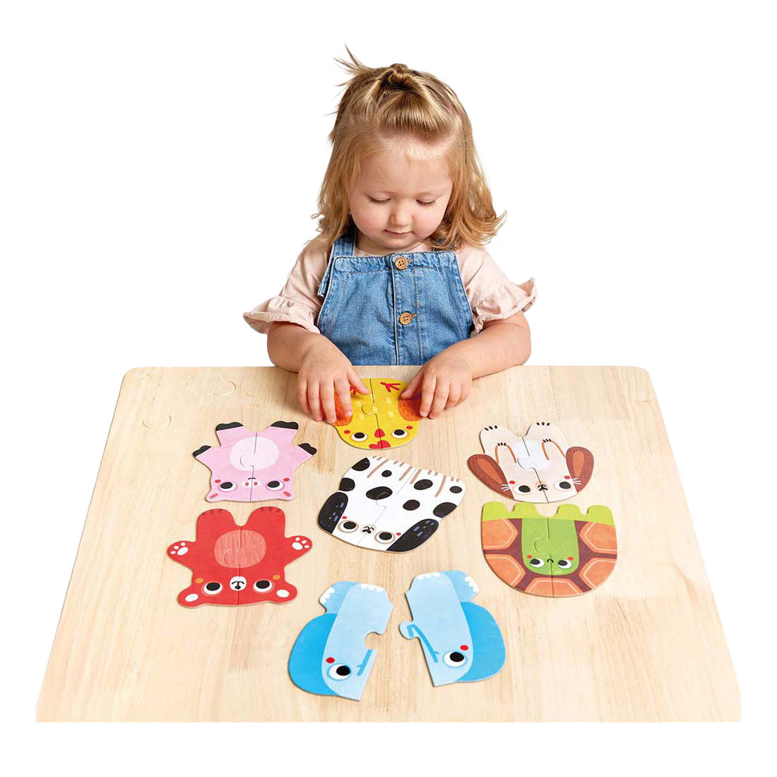 Panda banane - mes premiers puzzles - animaux