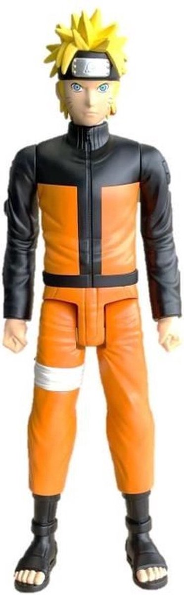 Bandai - anime heros mega - naruto shippuden - figurine naruto uzumaki 30 cm - grande figurine - figurine manga - licence officielle naruto - jouets pour enfants à partir de 4 ans - 38151