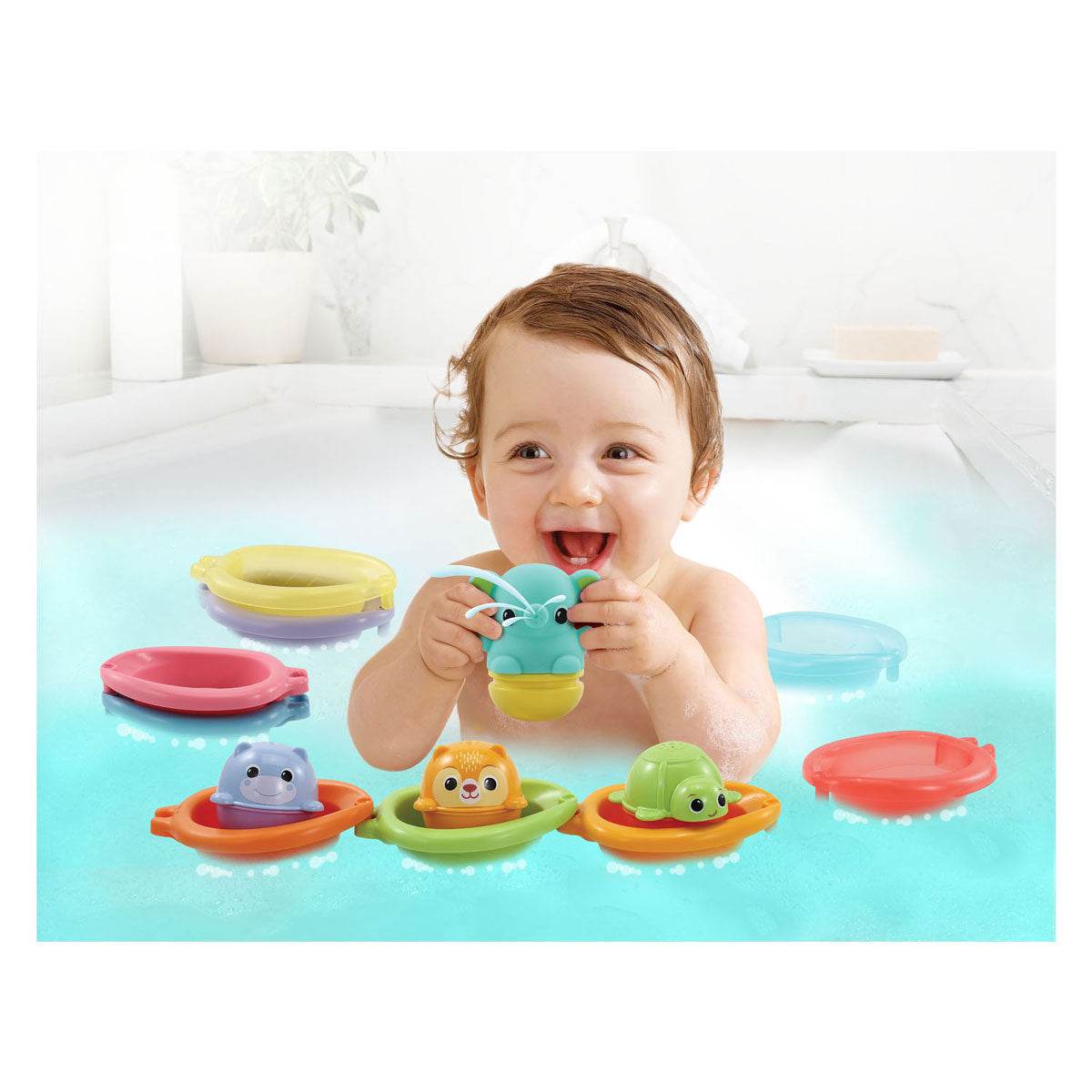 Ensemble de bain amusant à empiler Vtech