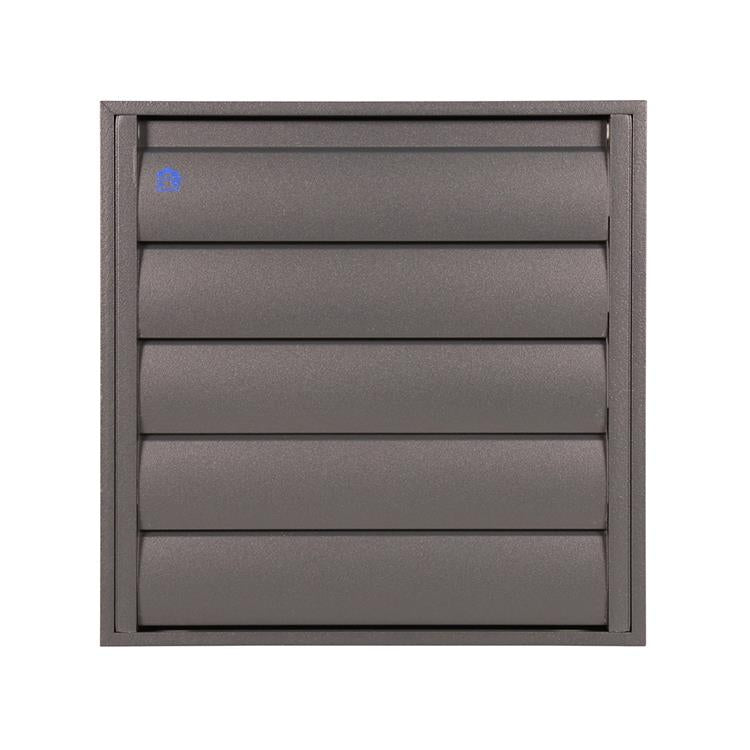 Renson 1062416 - grille de hotte aspirante en saillie skin alu433 (210x210) structure 7016 | 2 pièces