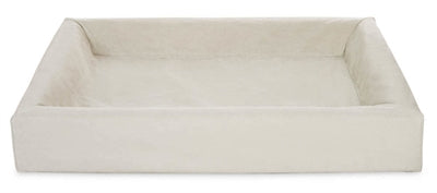 Housse de lit Bia en coton pour chien sable